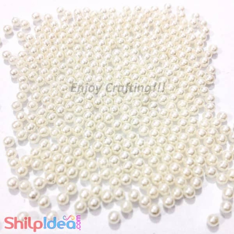 Pearls 2mm - Pack of 100 Pieces
